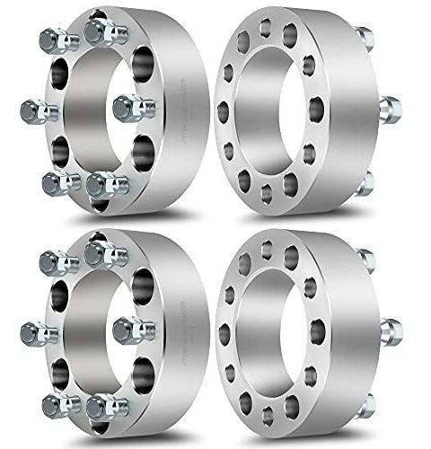 Eccpp 4pcs Ruedas Separadores Adaptadores 2  6lug 6x5.5 / 6x