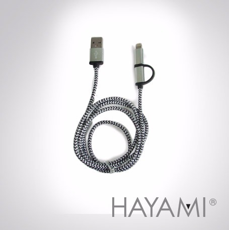 Cable iPhone Y Android - Lightning Y Microusb