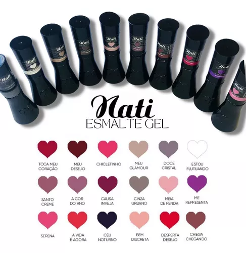 Esmalte Gel Nati Serena UV/LED 8ml - Soneda Perfumaria