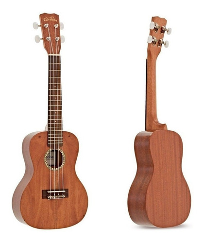 Imagen 2 de 4 de Ukelele Concierto Cordoba 20cm Cuerpo Caoba Satin Natural