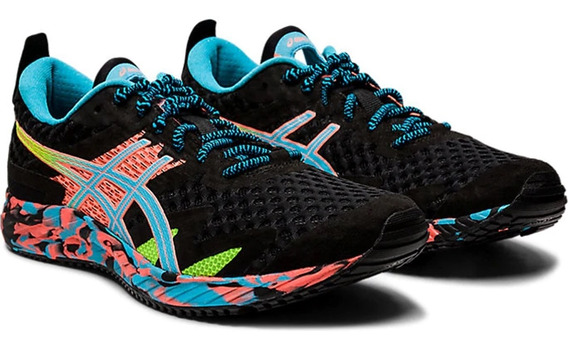 tênis asics colorido masculino