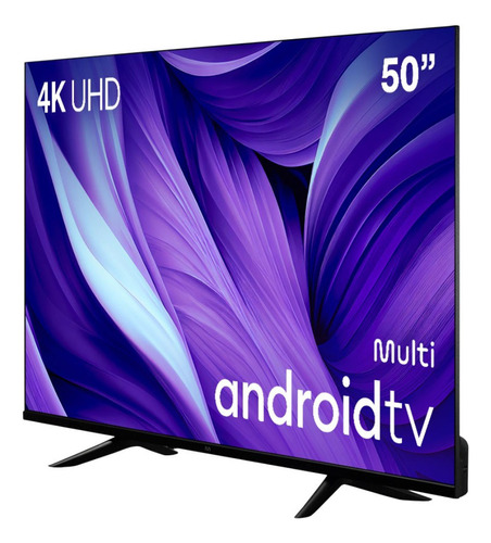 Smart Tv Tl048m 4k Android 50 Polegadas Multilaser