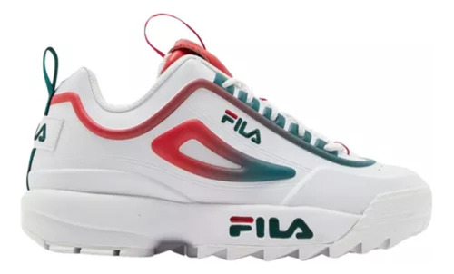 Tenis Fila Disruptor Il Blanco Dama 5xm01130 124 Of