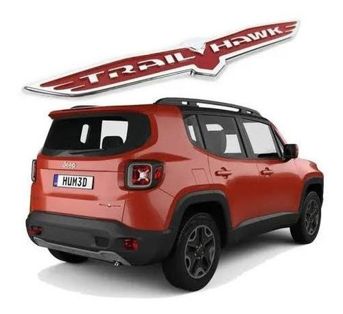 Emblema Insignia Trailhawk Para Jeep Renegade O Compass