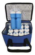 Comprar Bolso Termico Canasto Azul+ 12 Caramañolas 750cc Hidrata