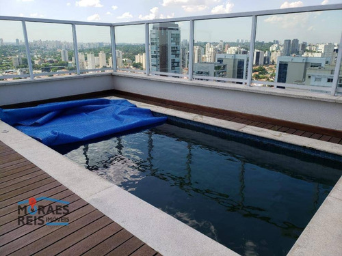 Cobertura Com 4 Suítes À Venda, 312 M² Por R$ 3.868.000,00- Brooklin - São Paulo/sp - Co0748