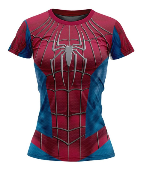 Top 57+ imagen playeras de spiderman para mujer