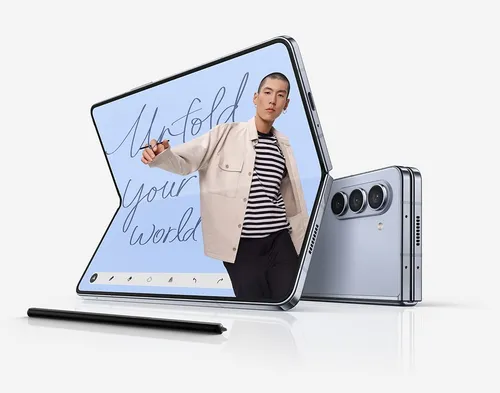 Samsung Galaxy Z Fold5 5g Dual Sim 512 Gb Crema 12 Gb Ram (Usado)
