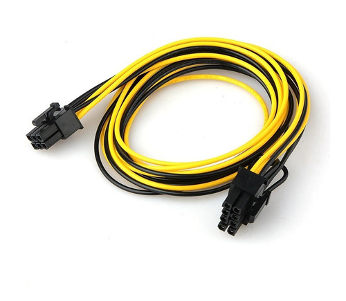 Imagen 1 de 2 de Cable Adaptador Pci-e 6 Pin Macho A 8 Pin Macho Cpu Mother