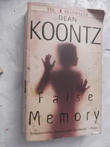 Comprar False Memory Dean Koontz En Ingles Thriller Suspenso