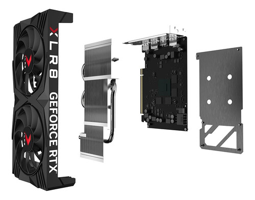 Tarjeta Gráfica Pny Geforce Rtx 4060 8gb Xlr8 Gaming Verto