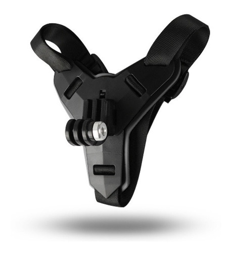 Suporte Go Pro Queixo Cinta Capacete Universal Gopro Sjcam