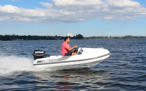Imagem 6 de 11 de Bote Apoio Console 3.20 M Em Pvc Zefir Sr Flexboat