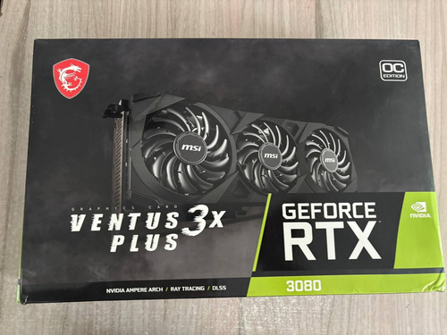 Tarjeta De Video Msi Geforce Rtx 3080 Ventus 3x Plus Nvidia (Usado)