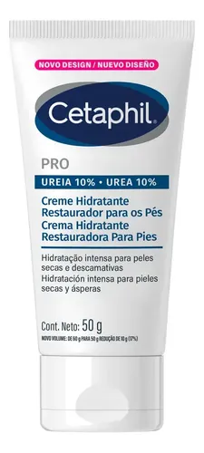 Creme restaurador para os pés Cetaphil Pro Ureia 10%