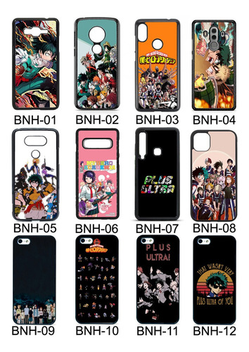 Funda Boku No Hero Compatible Con Samsung Case Tpu Carcasa