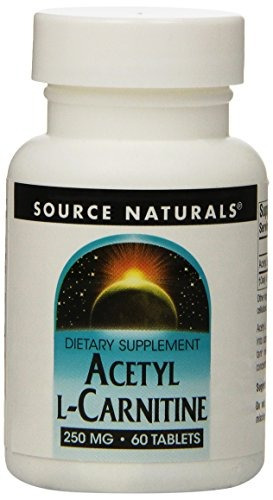 Source Naturals Acetyl L-carnitine 250 Mg 60 Tabletas