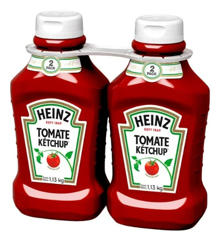 Salsa Catsup Heinz 8 Pzas De 1.13 Kg