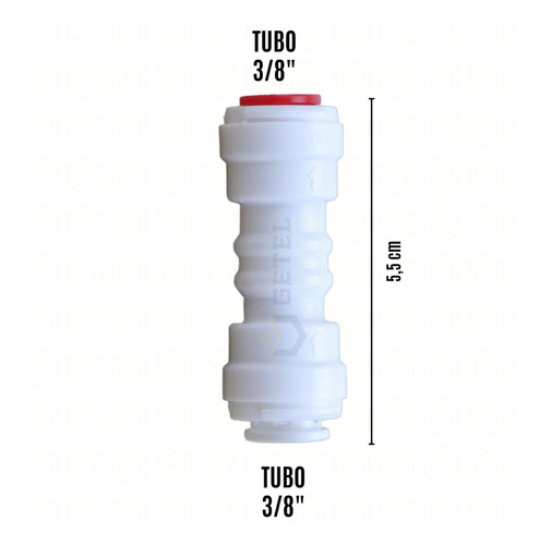 Dmfit - Anti Retorno - 2 X Tubo 3/8 - Achv0606 - 04 Un