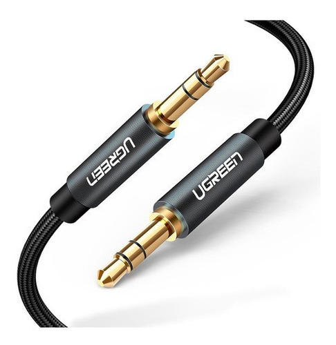 Cable de audio Ugreen Av112 P2 macho de 3,5 mm, 1 m, negro