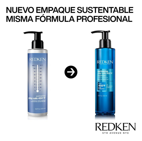 Imagen 2 de 7 de Tratamiento Protector De Calor Para El Cabello Dañado 300 Ml