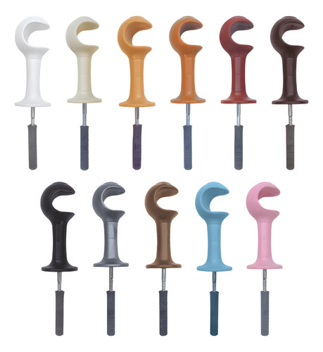 Suporte Para Varão De Cortina 19mm Par Com Ponteiras