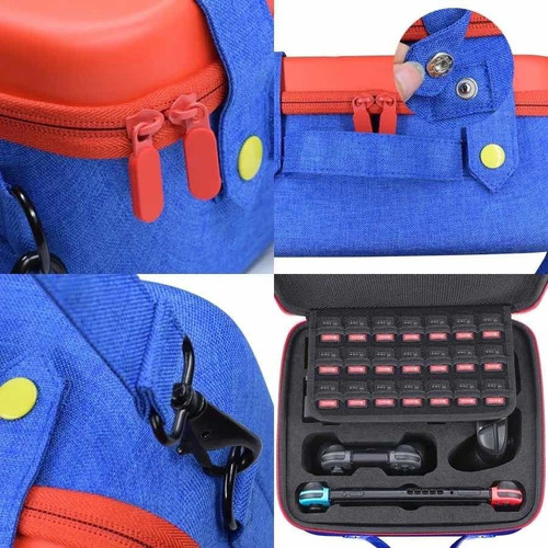 Imagen 10 de 10 de Maleta Bolso Nintendo Switch Rigida Oled Y Normal