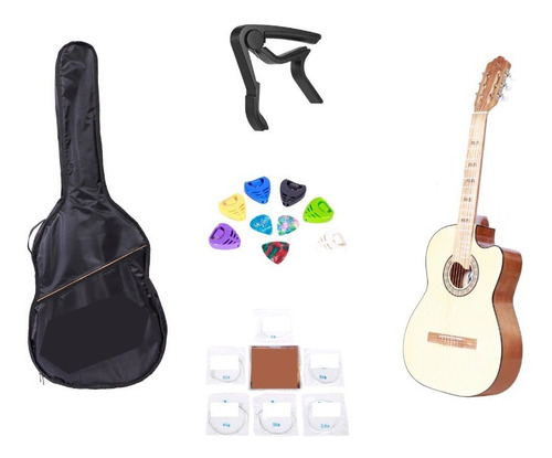 Kit Guitarra Guipar Paracho Curva