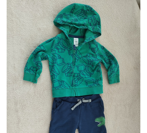 Conjunto Deportivo Para Bebe Carter´s 12 M Usado