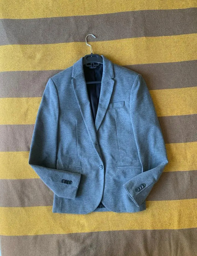 Blazer Para Caballero Marca Zara Gris , Talla S . Usa 