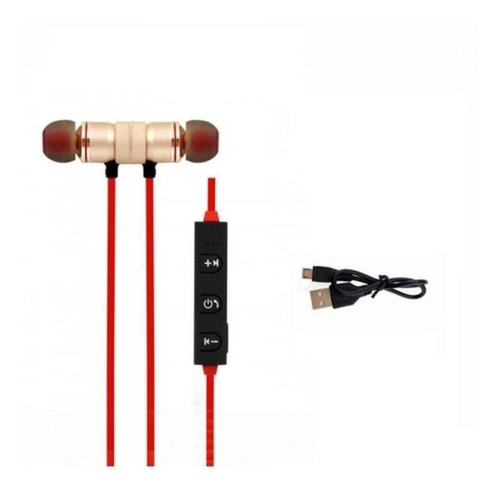 Imagem 5 de 5 de Fone De Ouvido Sem Fio Com Microfone Bluetooth Magnetico