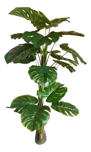 Planta Artificial Tipo Monstera. Altura: 110cm