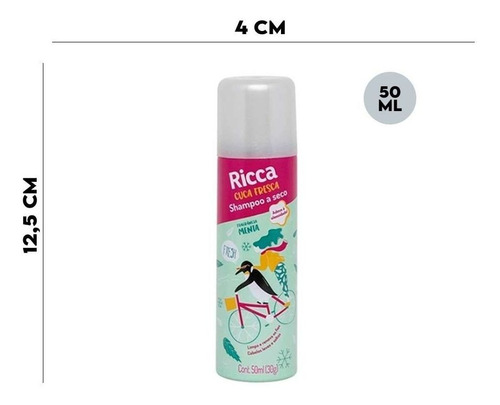 Kit Shampoo A Seco Menta + Shampoo A Seco Berries Shakeberry