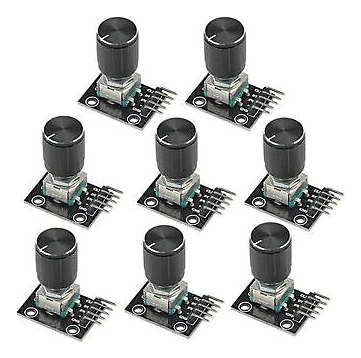 Wmycongcong 8 Pcs Ky-040 360 Degree Rotary Encoder Modul Ssb