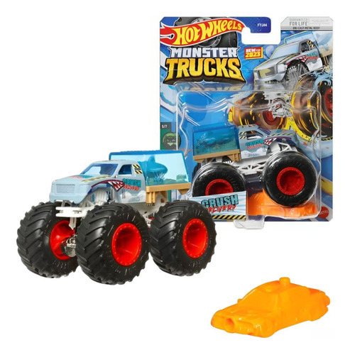 Hot Wheels Monster Trucks Crush Delivery 1:64 Fyj44 Mattel