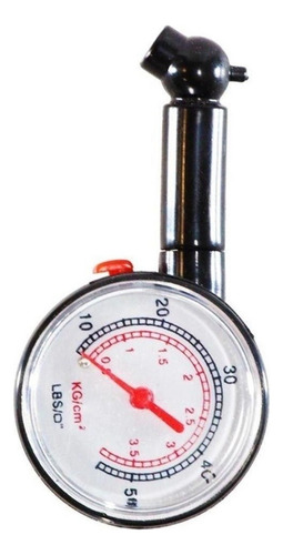 Medidor Calibragem Pneus Automotivo Libras Manual Portátil