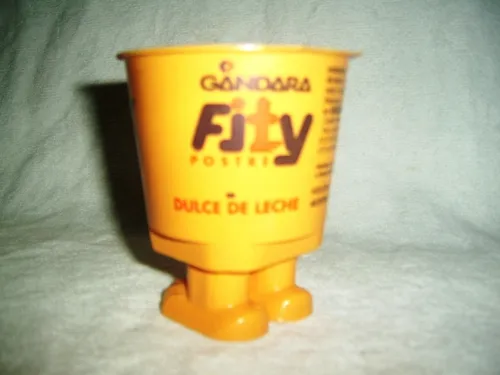Envase Fity Gandara: Monstruo Tres Ojos, De Dulce De Leche (Usado)