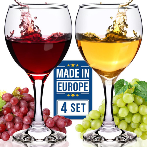 Juego De 6 Copas De Vidrio Para Vino
