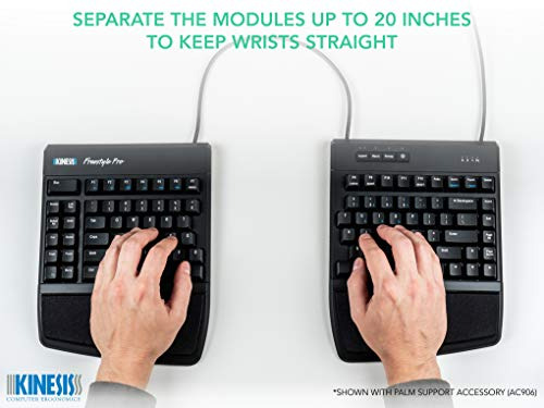 Kinesis Usb-a Freestyle Pro, Silencioso, Ergonómico, Dividid