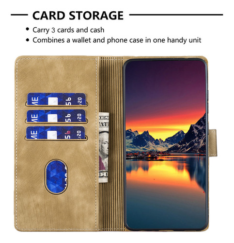 Funda De Teléfono De Cuero Para Samsung Galaxy A53 A33 A23 A