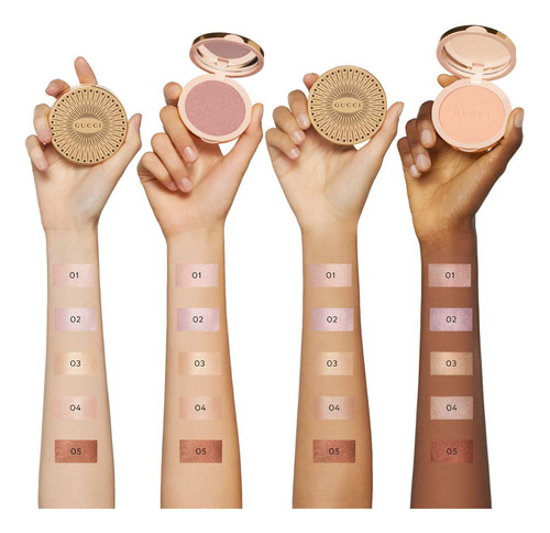 Gucci Iluminador Glow Highlighter Tono 04 Opal Pink