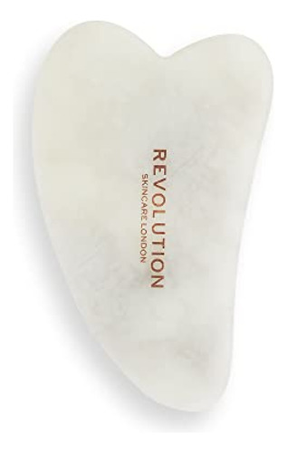 Rodillo Jade  Revolution Skincare London, Jade Gua Sha, Masa