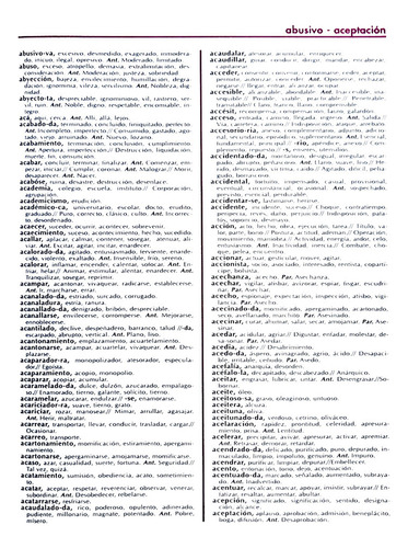 Multidiccionario Total De La Lengua Española
