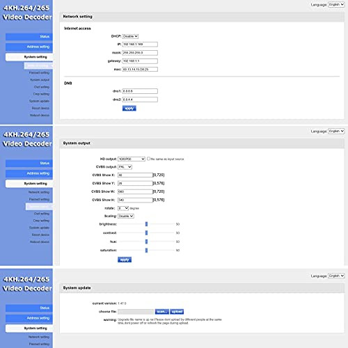 Decodificador De Video Iseevy Rtmp Srt Rtsp Rtp Udp Http