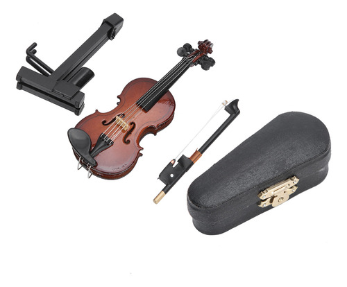 Soporte De Juguete En Miniatura Modelo Violín Para Instrumen