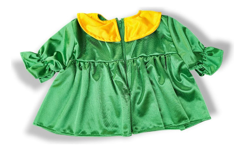 Disfraz Chilindrina Chapulín Colorado Chavo Del 8 Bebé Full Rojo/verde 2 Años