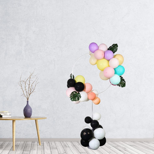Kit De Columnas Para Globos Soporte Para Globos Con Base Diy