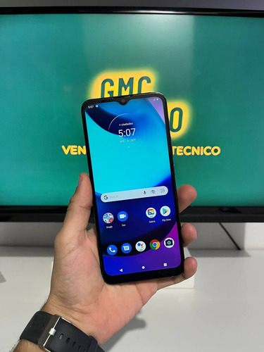 Celular Moto E20 32gb Android 11 Gris 2gb Libre Gris Oscuro