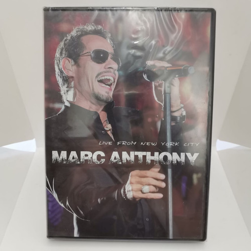 Marc Anthony Live From New York City Dvd [nuevo]