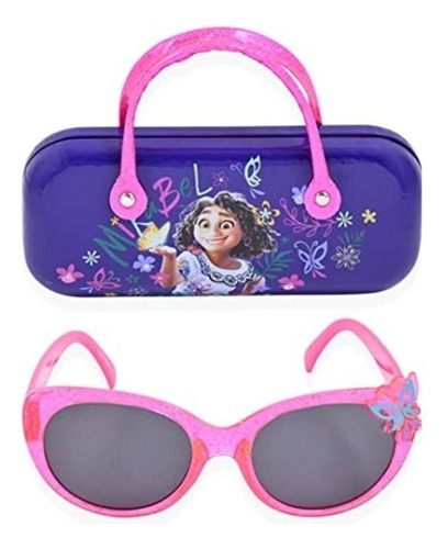 Disney Encanto Gafas Sol Protección Uv Niñas Estuche Mirabel
